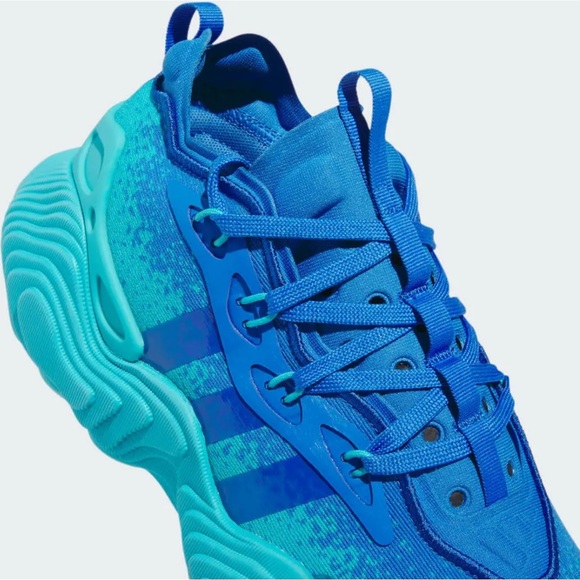 Size 10 - adidas Trae Young 3 Lucid Cyan BRAND NEW No Box - Picture 4 of 6